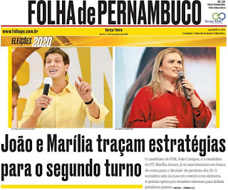  Leia o Jornal o Jornal Folha de Pernambuco do dia 17.11.2020