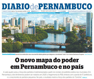  Leia o Jornal o Jornal Diário de Pernambuco do dia 17.11.2020