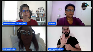 SEC realiza planejamento para o ano letivo 2020/21 com interpretação de LIBRAS e audiodescrição