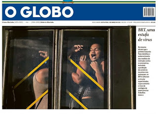Leia o Jornal O Globo do dia 05.03.2021