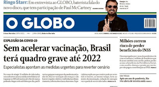 Leia o jornal O Globo do final de semana
