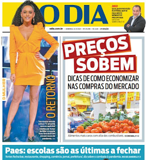 Leia o jornal O Dia do dia 14.03.2021