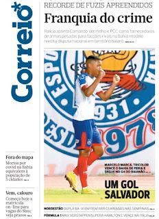 Leia o Jornal Correio da Bahia do dia 19.04.2021