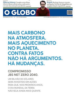 Leia o Jornal O Globo dia 22.04.2021