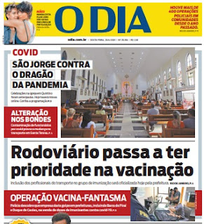 Leia o Jornal O Dia dia 23.04.2021
