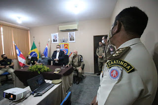 Cúpula da SSP inicia ciclo de visitas ao interior em Paulo Afonso