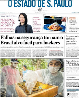 Leia o Jornal Estadão dia 25.04.2021