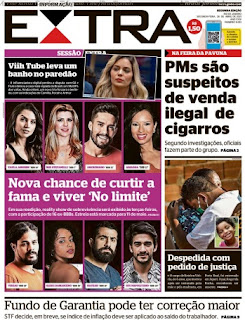  Leia o Jornal Extra dia 26.04.2021
