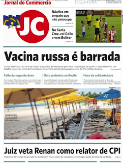 Leia o Jornal Jornal do Comércio dia 27.04.2021