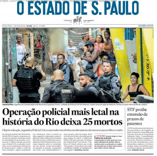 Leia o Jornal o Jornal Estadão do dia 07.05.2021