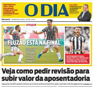 Leia o Jornal o Jornal O Dia do dia 10.05.2021