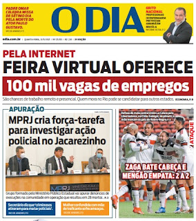 Leia o Jornal o Dia do dia 12.05.2021