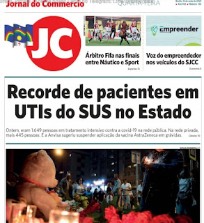 Leia o Jornal do Comércio do dia 12.05.2021