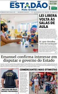 Leia o Jornal Estadão do dia 12.05.2021