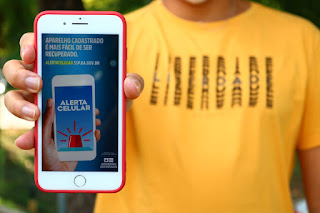 Em apenas sete dias, Alerta Celular registra mais de 12 mil cadastros