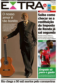 Leia o Jornal Extra do dia 28.05.2021