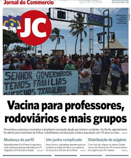 Leia o Jornal do Comércio do dia 28.05.2021