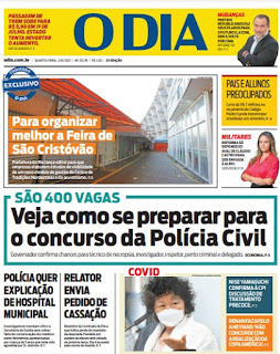 Leia o Jornal O Dia do dia 02.06.2021