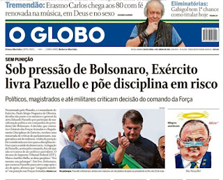 Leia o Jornal O Globo do dia 04.06.2021