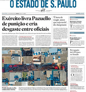 Leia o Jornal Estadão do dia 04.06.2021