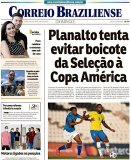 Leia o Jornal Correio Braziliense do dia 06.06.2021