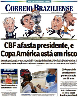 Leia o Jornal Correio Braziliense do dia 07.06.2021