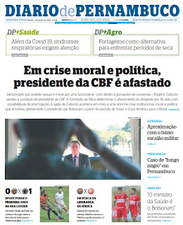 Leia o Jornal Diário de Pernambuco do dia 07.06.2021