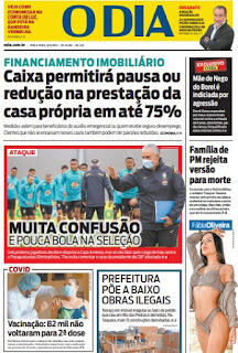 Leia o Jornal O Dia do dia 08.06.2021