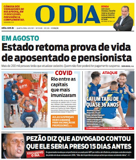 Leia o Jornal O Dia do dia 09.06.2021