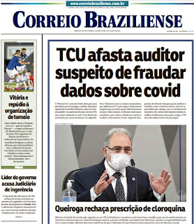 Leia o Jornal Correio Braziliense do dia 09.06.2021