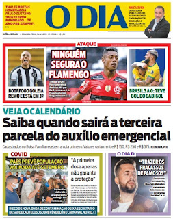 Leia o Jornal O Dia dia 14.06.2021