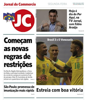 Leia o Jornal do Comércio dia 14.06.2021