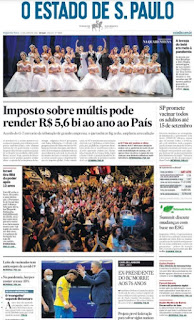 Leia o Jornal Estadão dia 14.06.2021