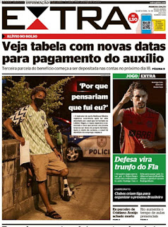 Leia o Jornal Extra do dia 16.06.2021