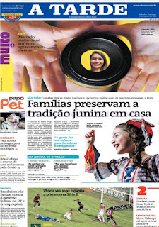 Leia o Jornal A Tarde dia 20.06.2021