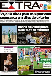Leia o Jornal Extra do dia 21.06.2021