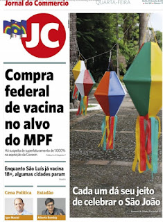 Leia o Jornal do Comércio do dia 23.06.2021
