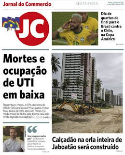 Leia o Jornal do Comércio do dia 02.07.2021