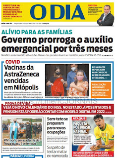 Leia o Jornal O Dia do dia 06.07.2021