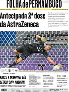 Leia o Jornal Folha de Pernambuco do dia 07.07.2021