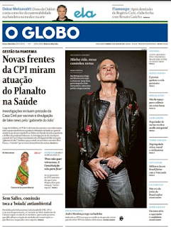 Leia o Jornal O Globo do dia 11.07.2021