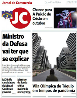 Leia o Jornal do Comércio do dia 14.07.2021