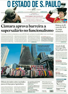 Leia o Jornal Estadão do dia 14.07.2021