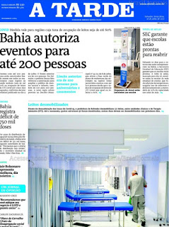 Leia o Jornal A Tarde do dia 16.07.2021