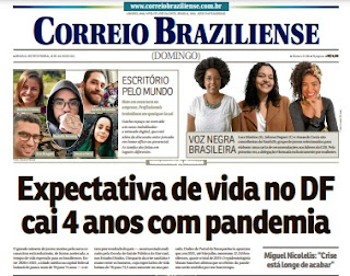 Leia o Jornal Correio Braziliense do dia 18.07.2021