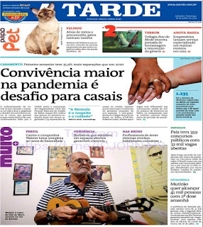 Leia o Jornal A Tarde do dia 18.07.2021