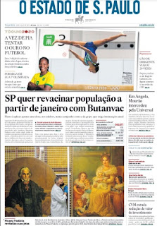 Leia o Jornal Estadão do dia 20.07.2021