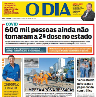 Jornal O Dia – 21.07.2021