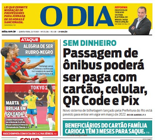 Leia o Jornal O Dia do dia 23.07.2021