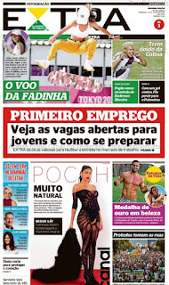 Leia o Jornal Extra do dia 25.07.2021